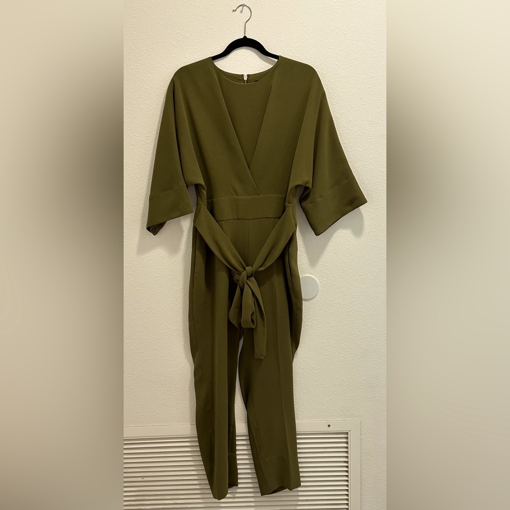 Ted Baker, size 3 (6-8 US), olive green